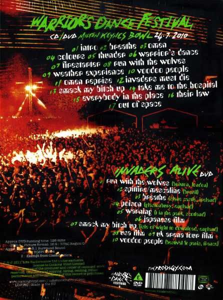 CD+DVD The Prodigy - World's on Fire - Live 2011