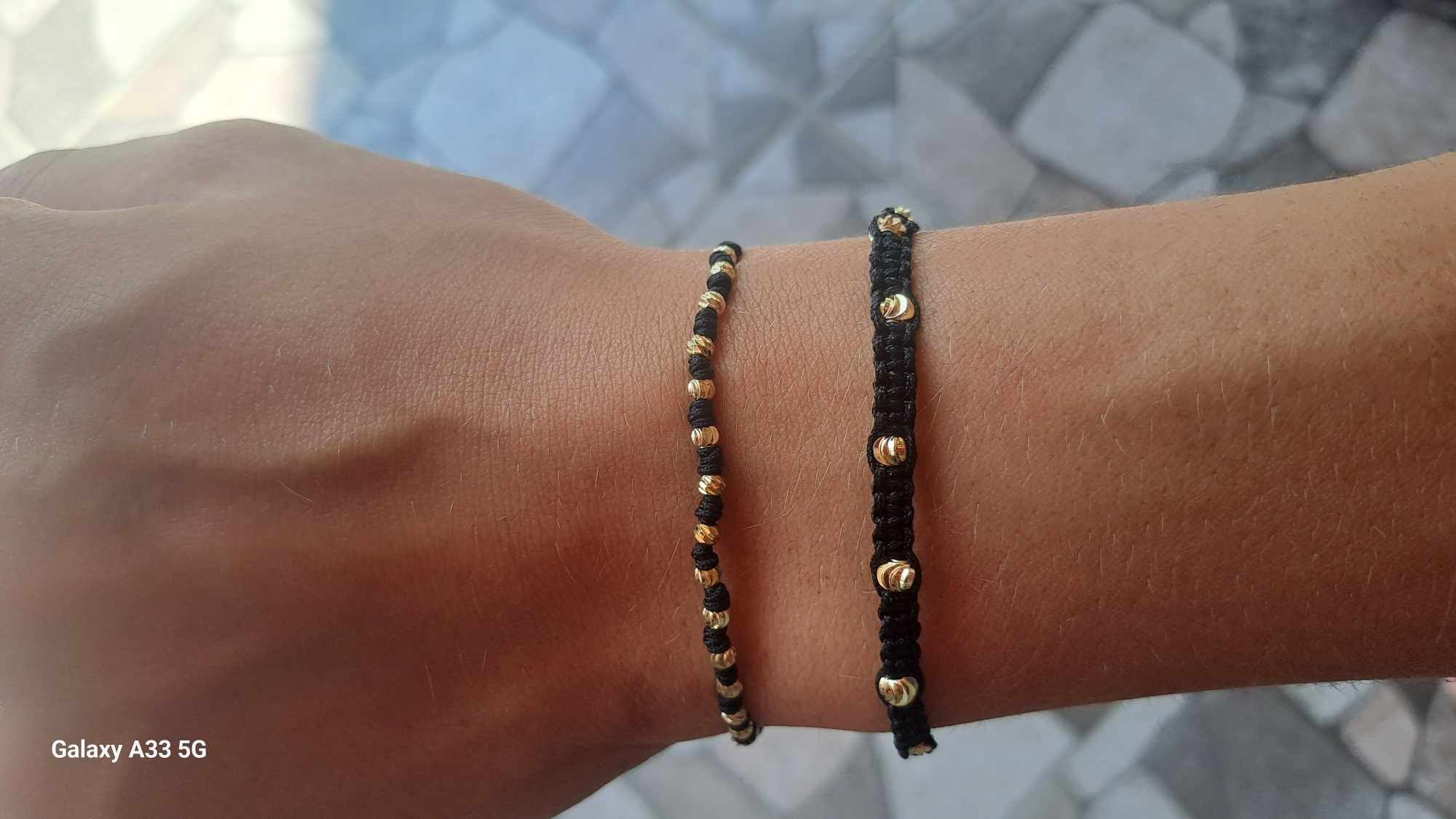 14k gold Гривна на конец