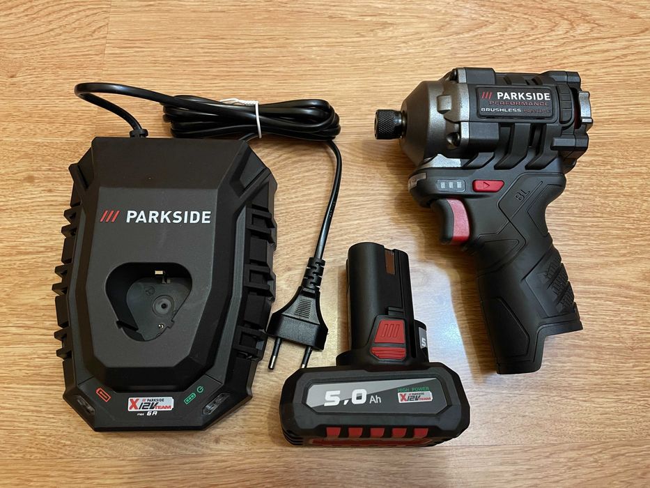 Aкумулаторен ударен гайковерт PARKSIDE PERFORMANCE 12 V PDSSAP 12 A1