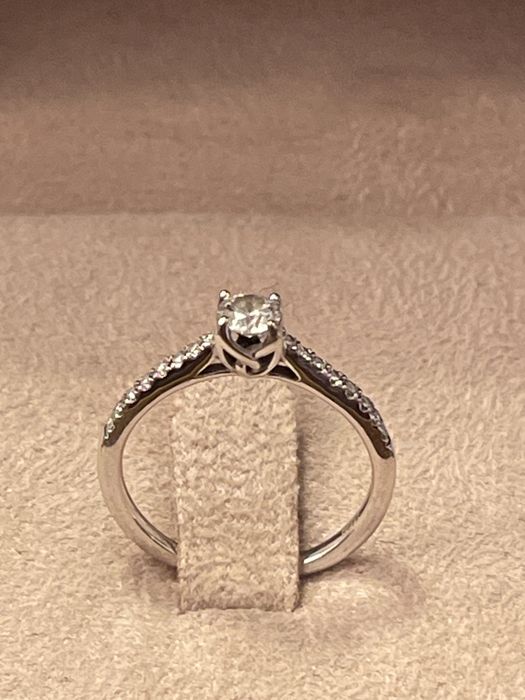 Inel logodna Vida Kultho Diamante 0,25+0,10, M50, Aur 18k