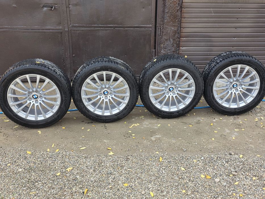 Jante  r18  cu cauciucuri de iarna 5×112 66.6 la butuc