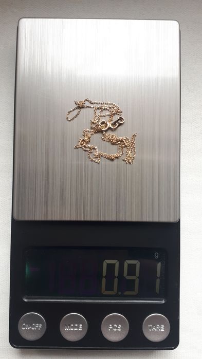 цепочка золото,  Midas завод 585-проба, 1.43-грам.