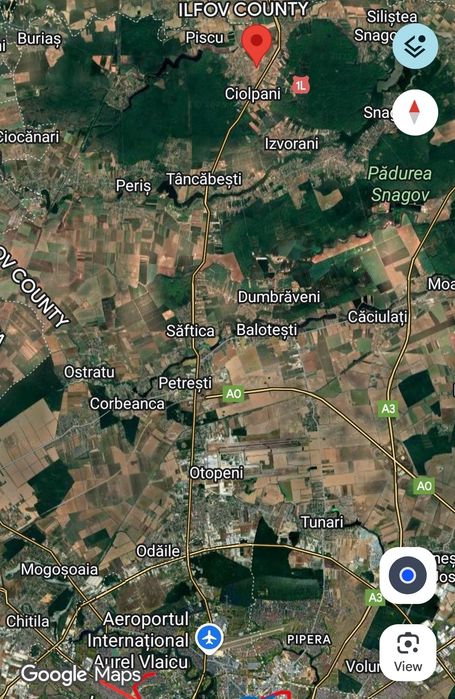 Teren intravilan Ciolpani, Ilfov