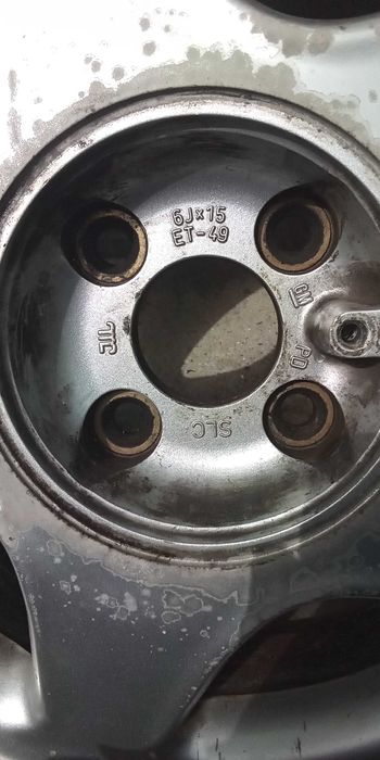 Set 4 jante aluminiu Opel pe 15