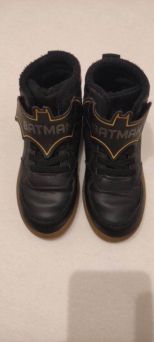 Pantofi sport înalți, baiat, Batman, cu leduri,mar 29