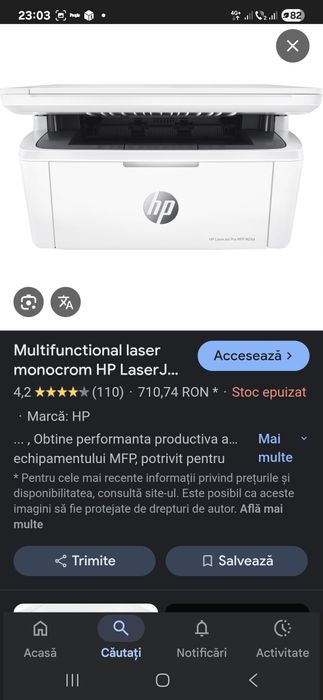 Vând imprimanta laser HP M 28