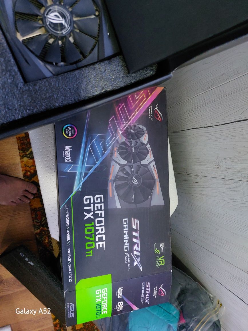 Видеокарта Asus ROG STRIX GTX 1070TI A8G