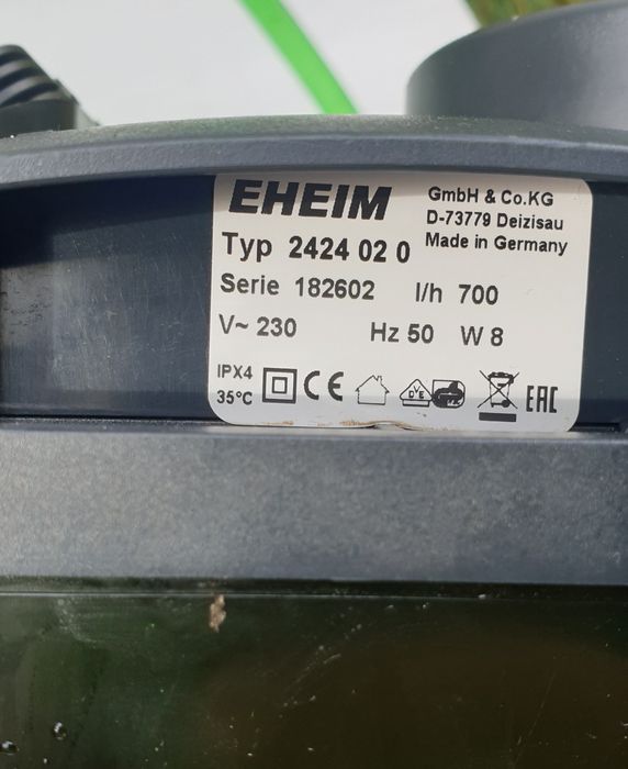 Filtru extern acvariu Eheim experience 250+ termo