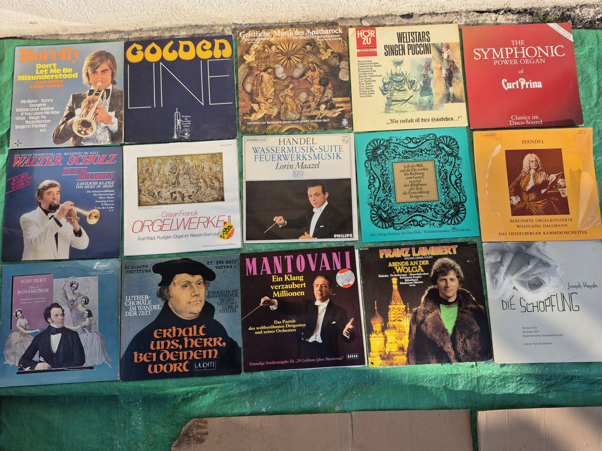 Lot 200LP [bucăți]Discuri Vinil colectie muzica clasică 1960-1990,