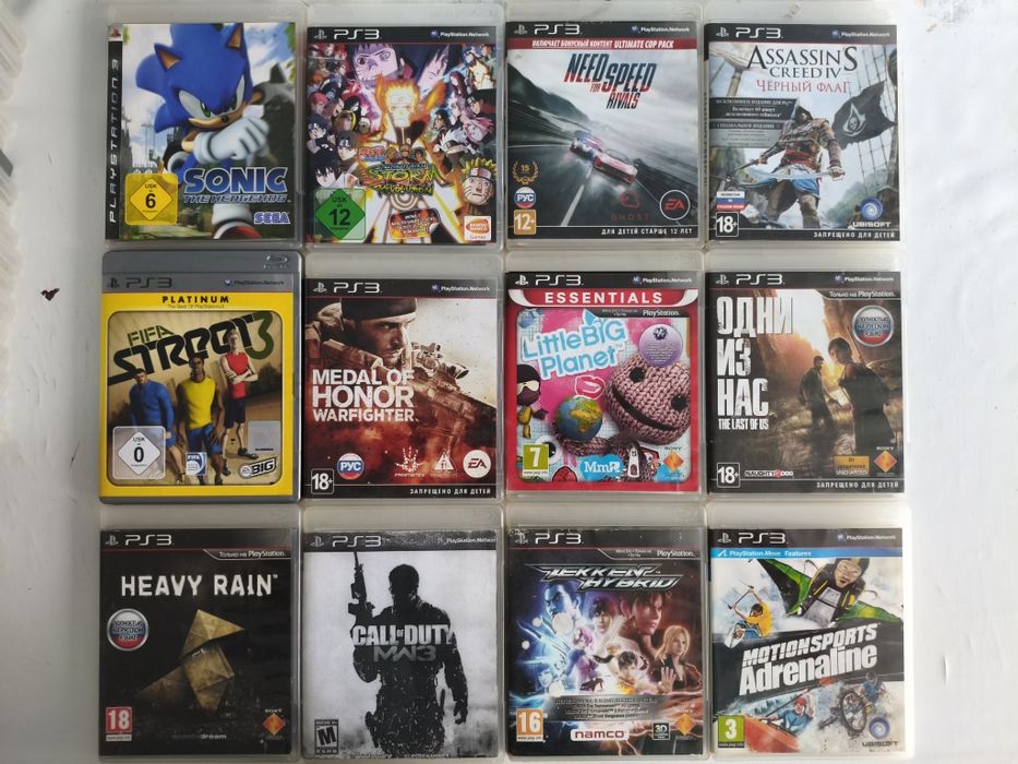 Игры для Sony PS3