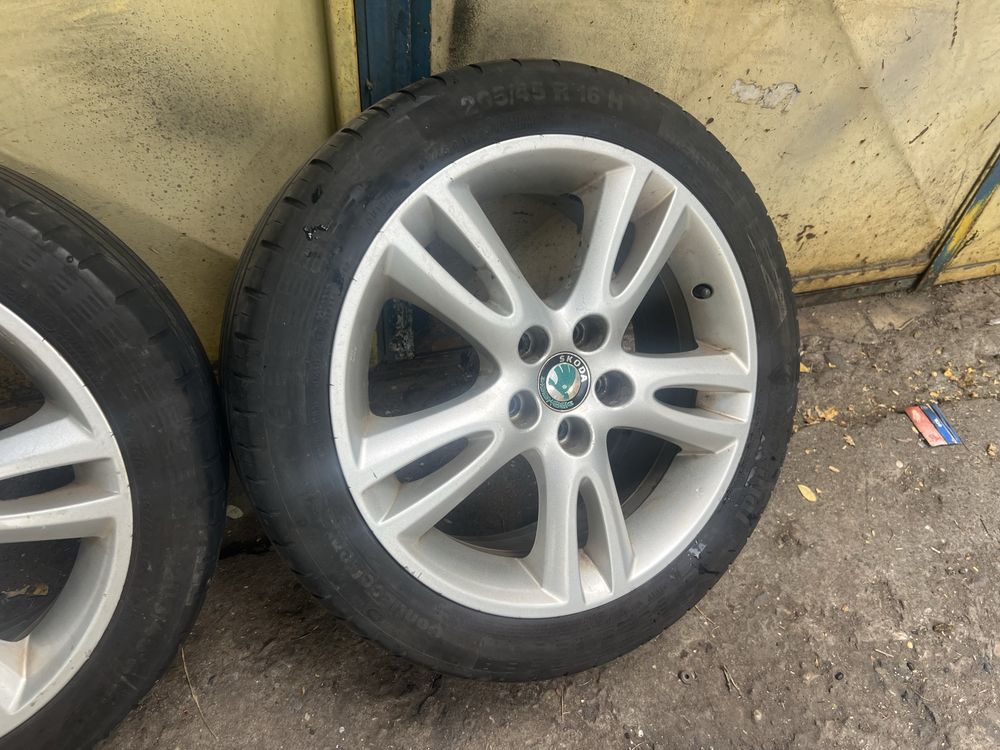 Отигинални джанти от шкода 5x100-16kи