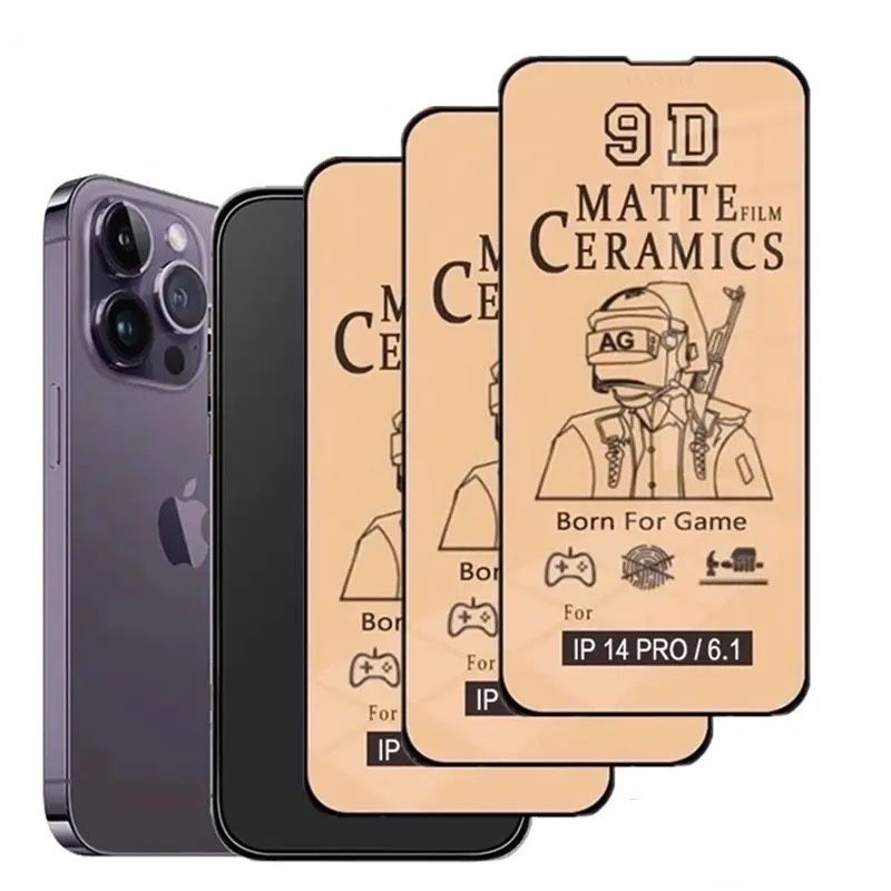 Matte Ceramic film протектор за iphone 14/15 PRO, PLUS и PRO MAX