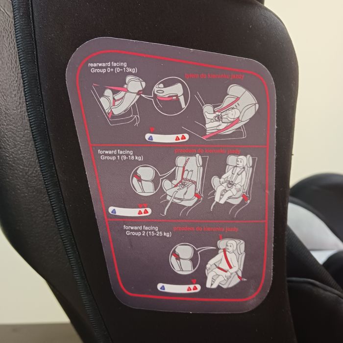 Детско столче за кола (0–25 кг) – универсално, сертифицирано ECE R44/0