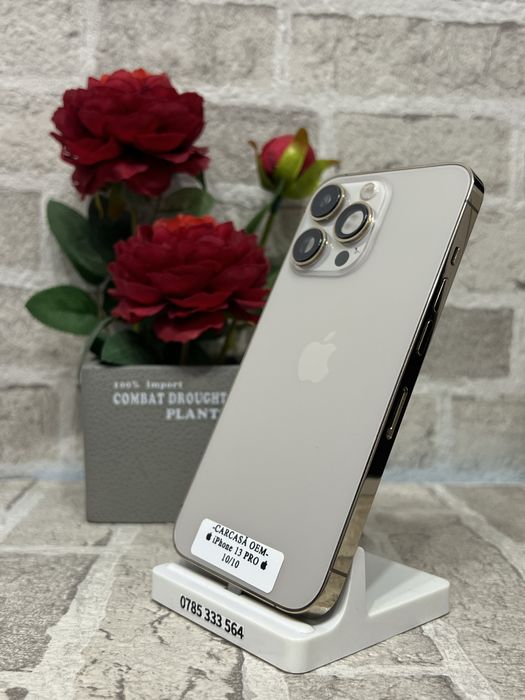  Carcasă iPhone 13 Pro VERDE / NEGRU / GOLD (Originală) 