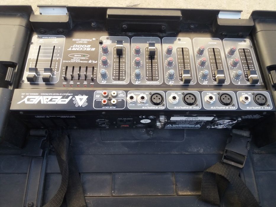 sistem audio Peavey Escort 2000 voce , instrumente muzicale