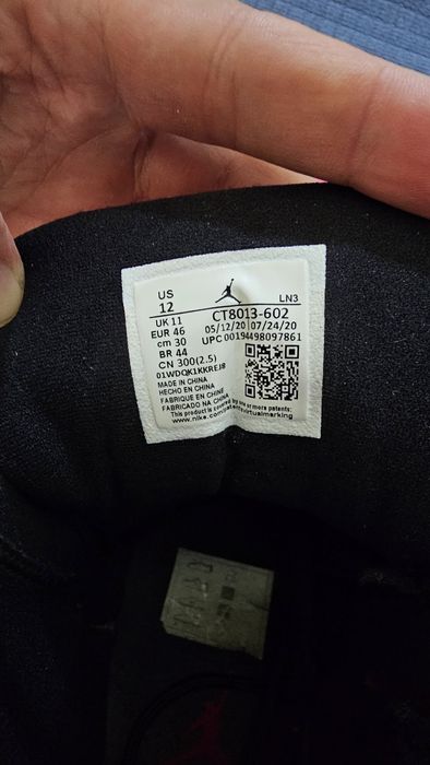 Jordan 12 Reverse Flu Game