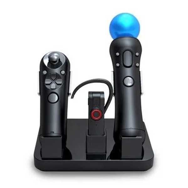 Двойна стойка товар на контролера  PS Move PSVR PlayStation VR PS3