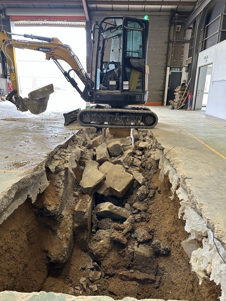 De inchiriat excavator plus basculabilă