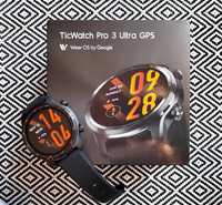 Smartwatch TicWatch Pro 3 UltraGPS, WearOs NOU - in cutie, cadou curea