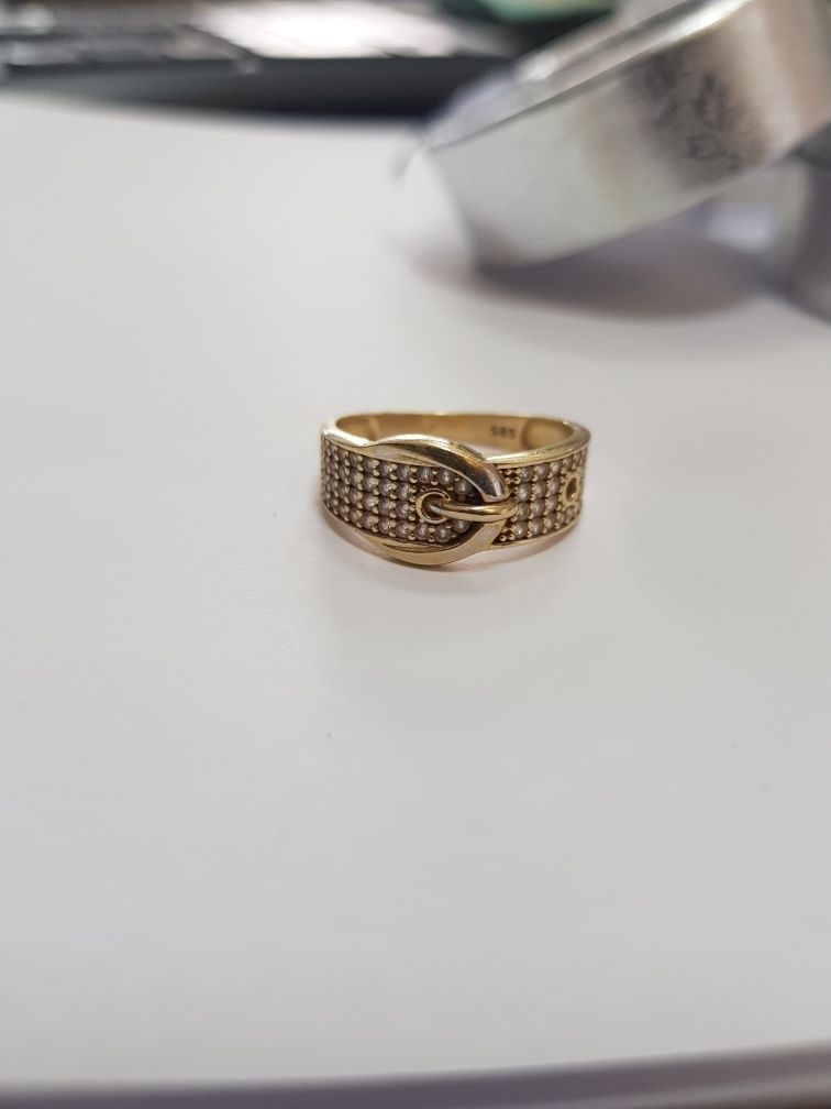 Inel model deosebit 14k(cdc)staramanet