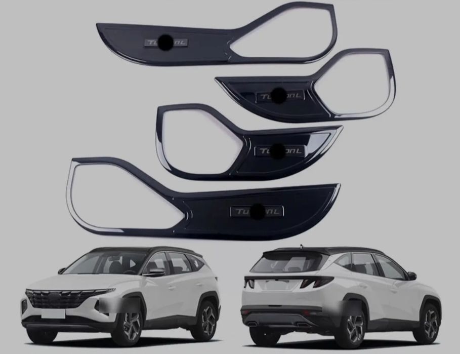 Комплекты защитных накладок на двери и динамики Hyundai Tucson NX4