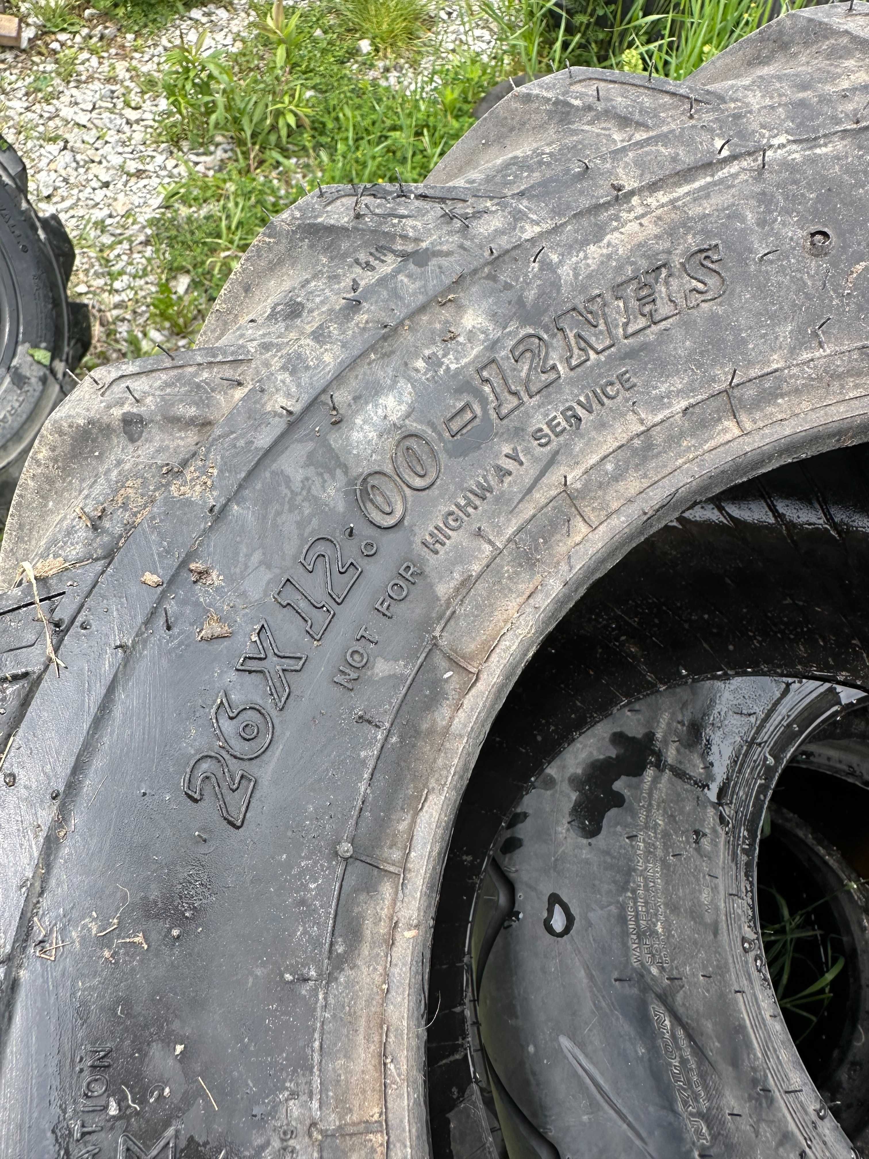 BKT 26x12.00-12 - Second-Hand, Anvelope Utilaj, Stare Excelenta!