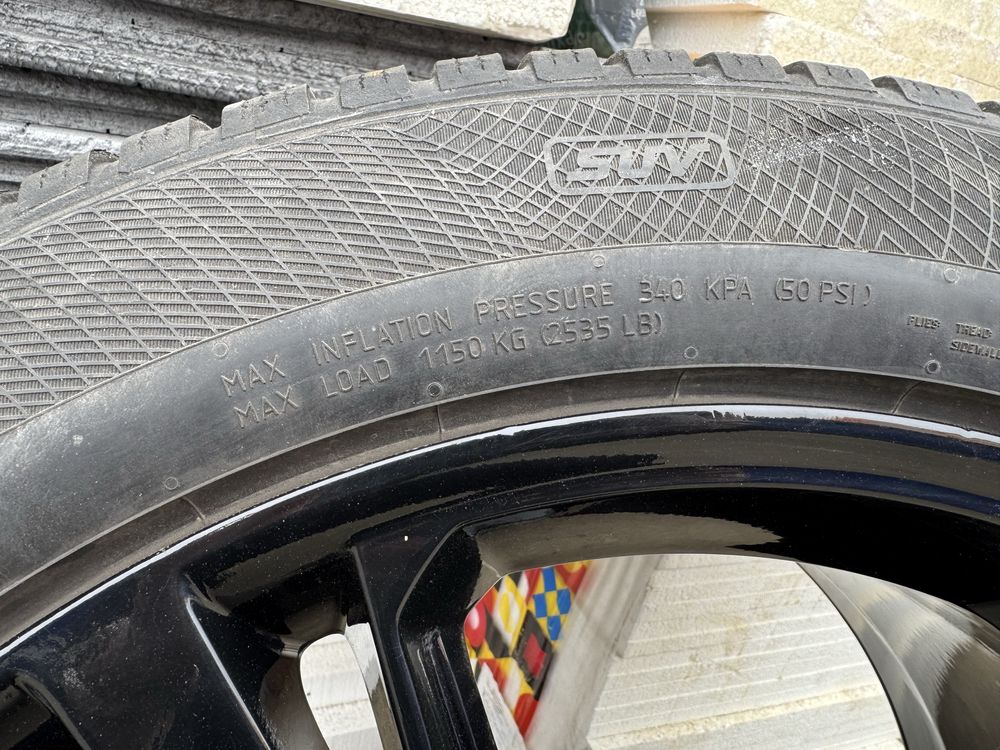 Set roti iarna - anvelope iarna + jante  Continental 285/45 R21