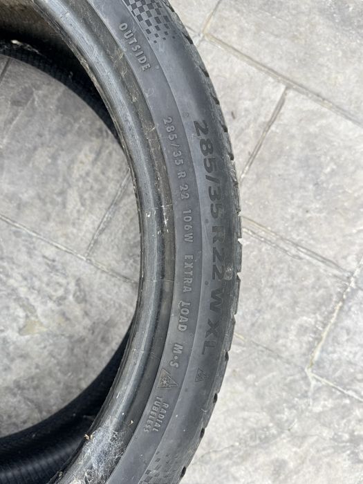 Vand set caucucuri CONTINENTAL 285/35 R22