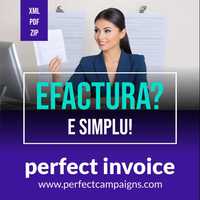 Program Facturare e-Factura 1 euro/utilizator/luna - Perfect Invoice