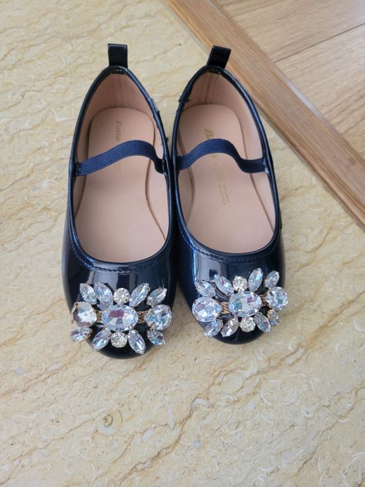 Pantofi/balerini eleganti fetita marimea 28 (17cm)Bata/original marine