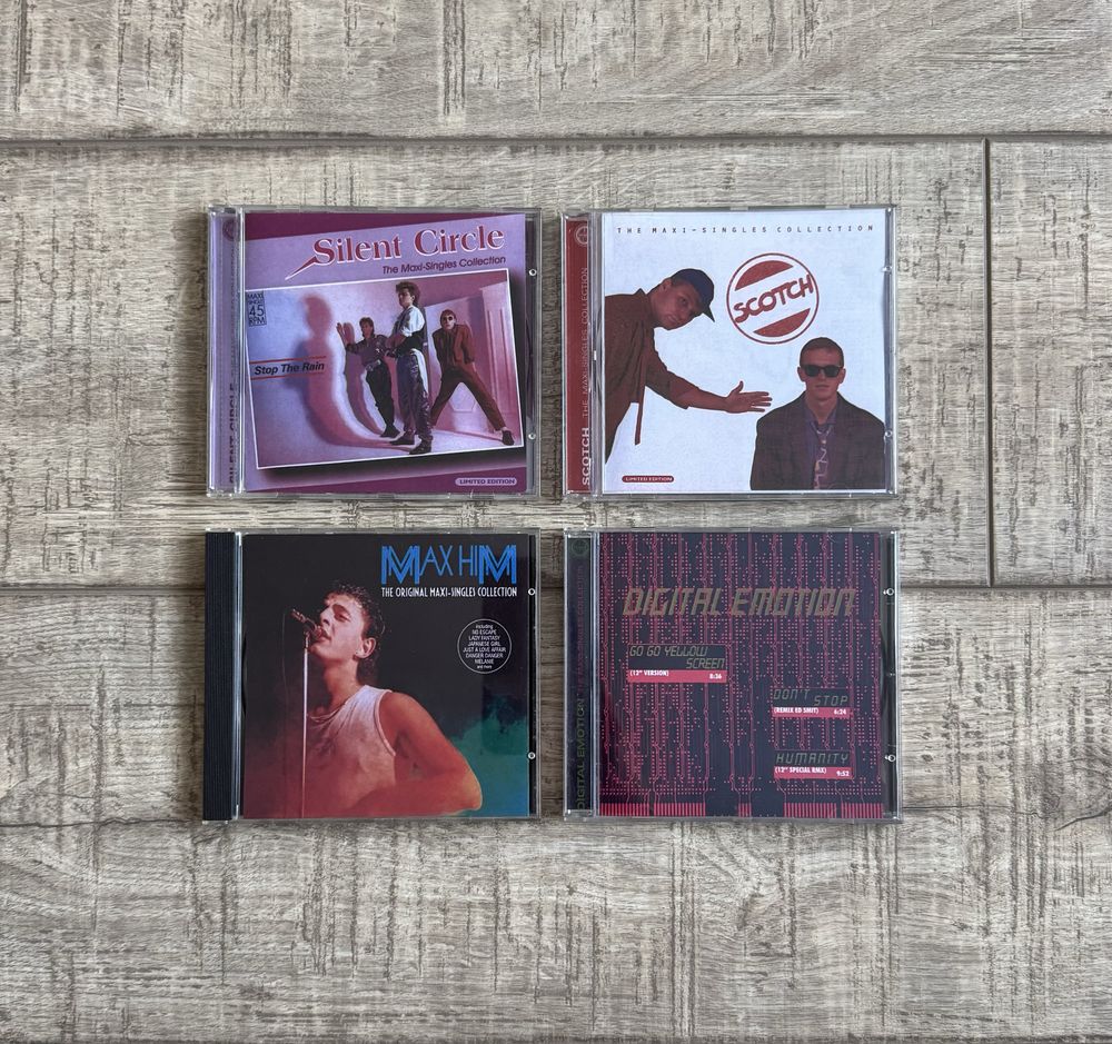 Pachet 4 cd italo-disco - Silent Circle/Scotch/Max Him/Digital Emotion