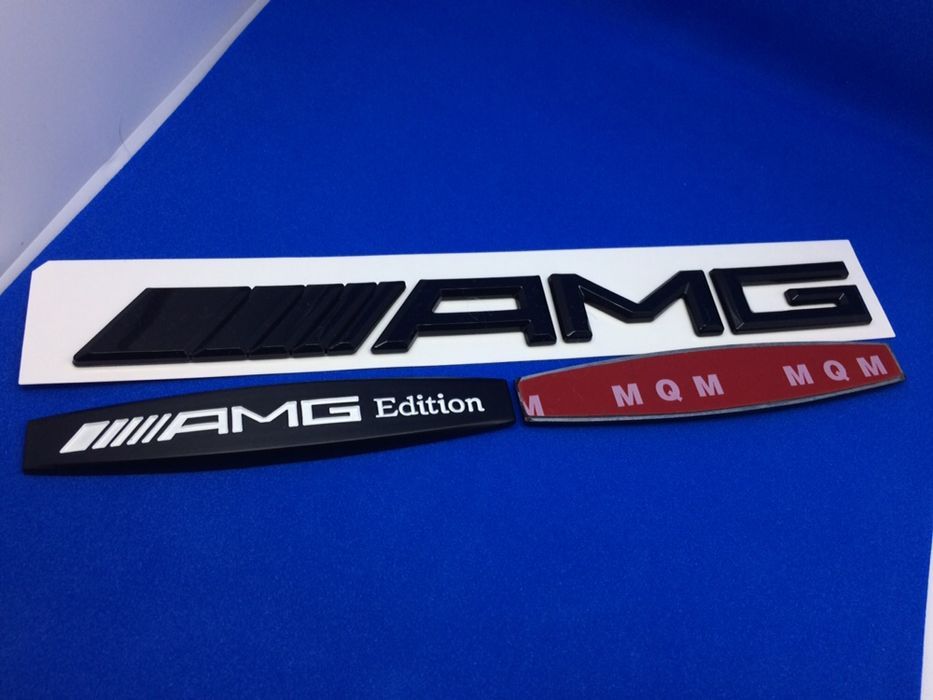 Set Embleme Mercedes AMG negru