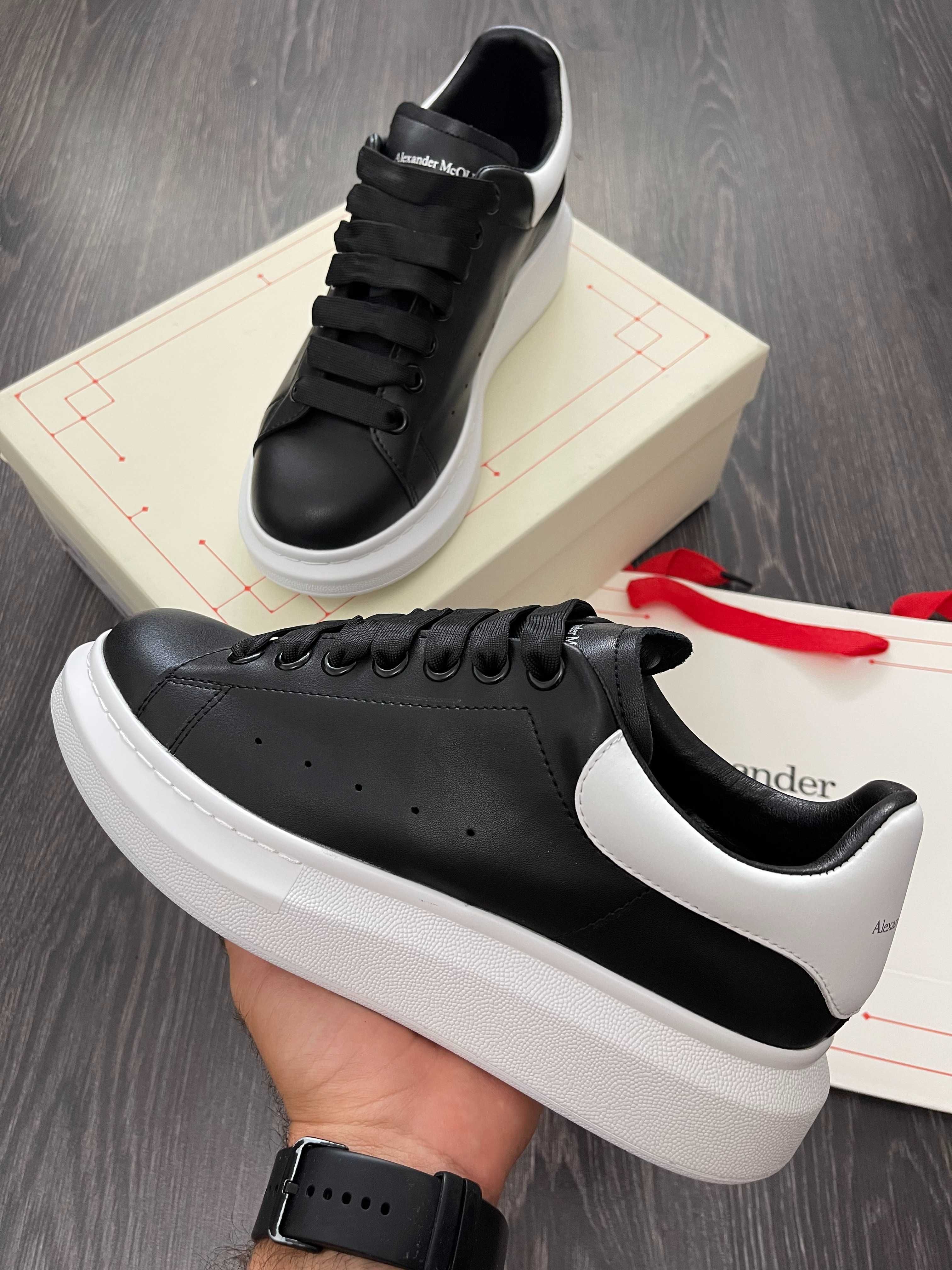 Adidasi Alexander Mc Queen l Produs NOU Premium din Piele - Full Box