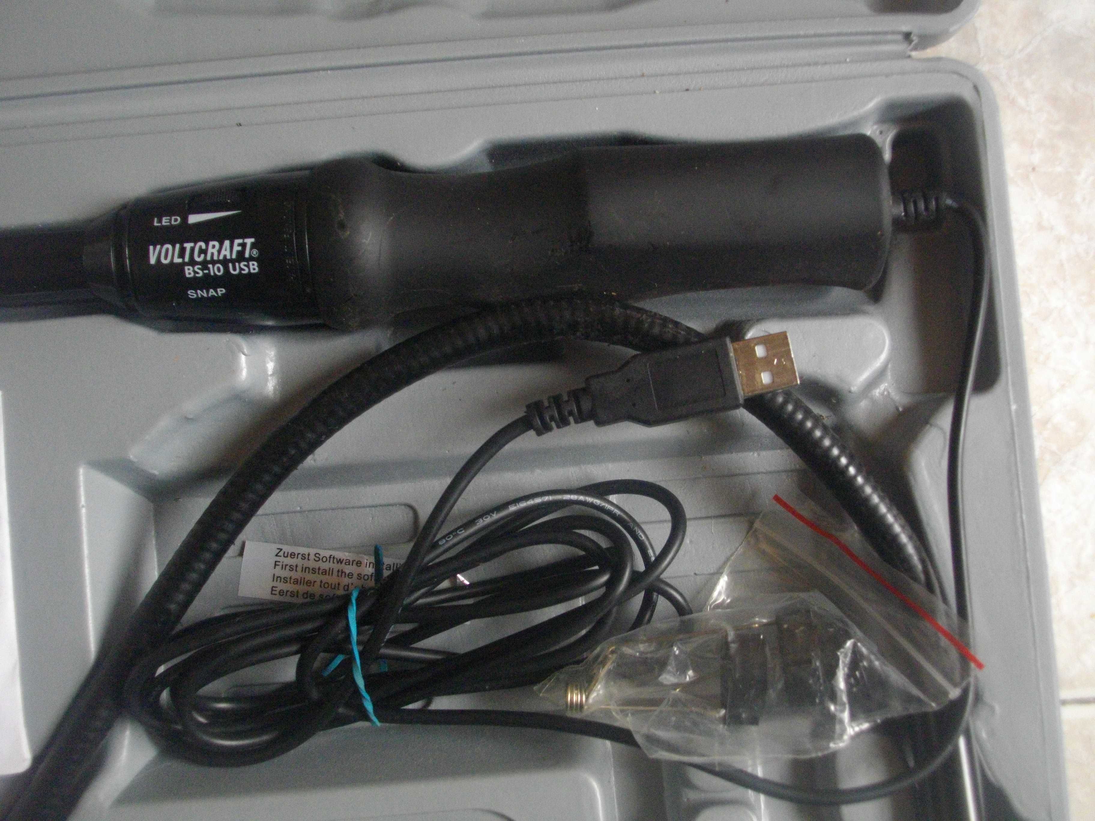 Ендоскоп/Инспекционна Ендоскопска Камера USB-Немска-VOLTCRAFT BS-10USB