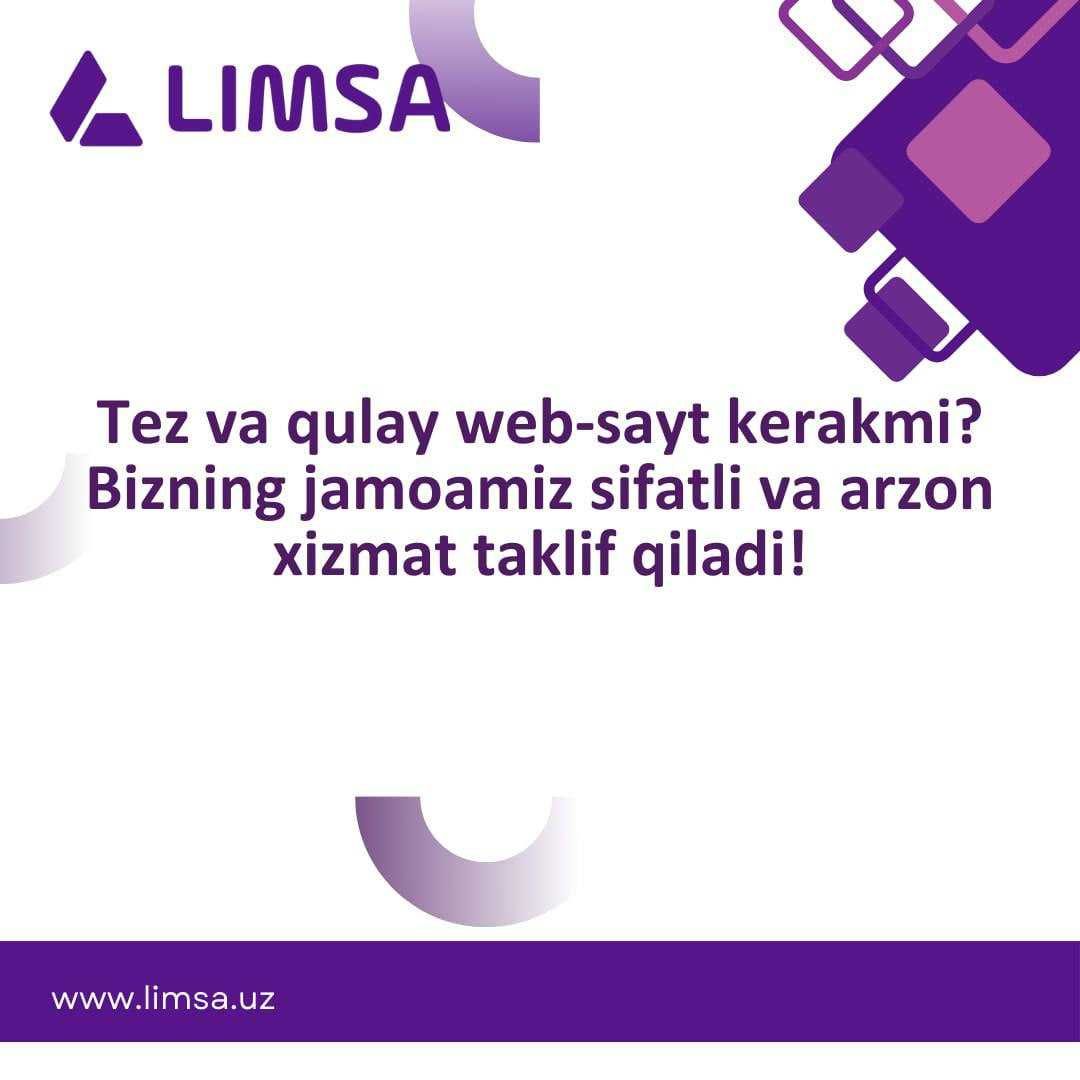 SAYT YARATISH XIZMATI | Web сайт яратиш | ARZON VA TEZKOR | Garantiya+