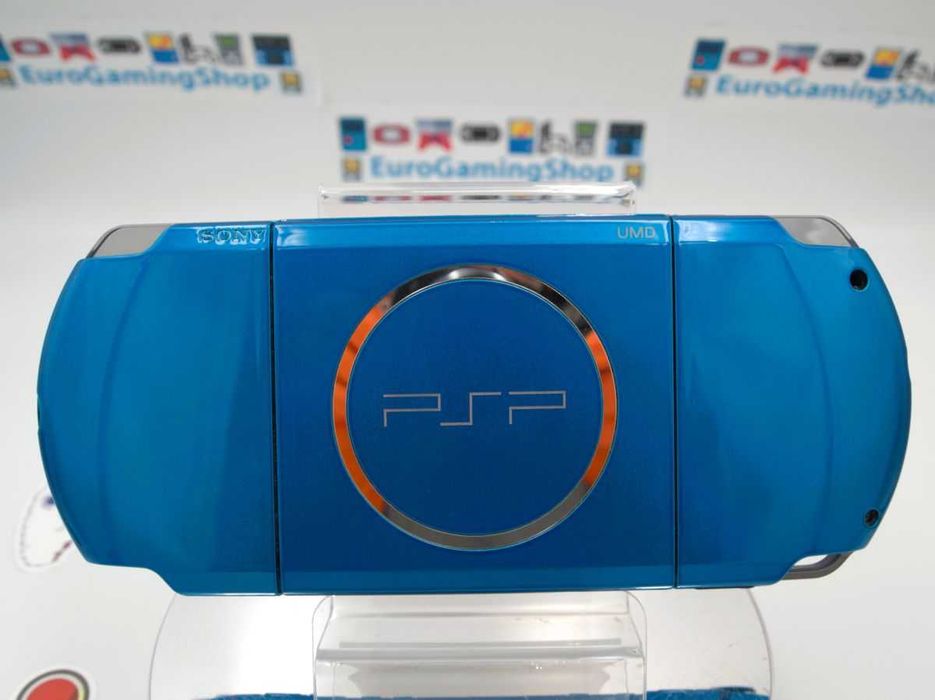 Sony PSP 3000 Blue/CFW 6.60/64GB/50Jocuri, imp. Jap [JP16PSP3-06]