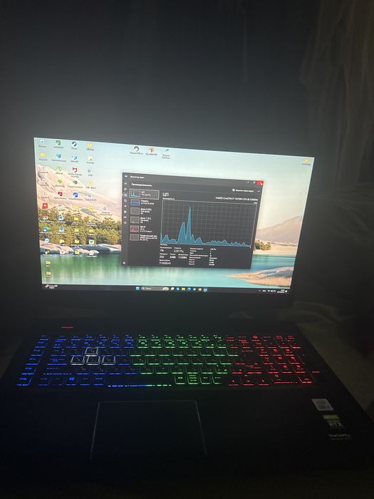 Laptop HP OMEN intel(R) Core(TM) i7-10750 CPU2.60GHz