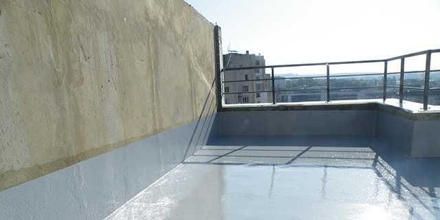 Гидроизоляция террасы, плоской крыши, бассейна