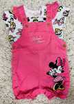 Baby salopeta denim Disney, 6-9 luni, 74 cm