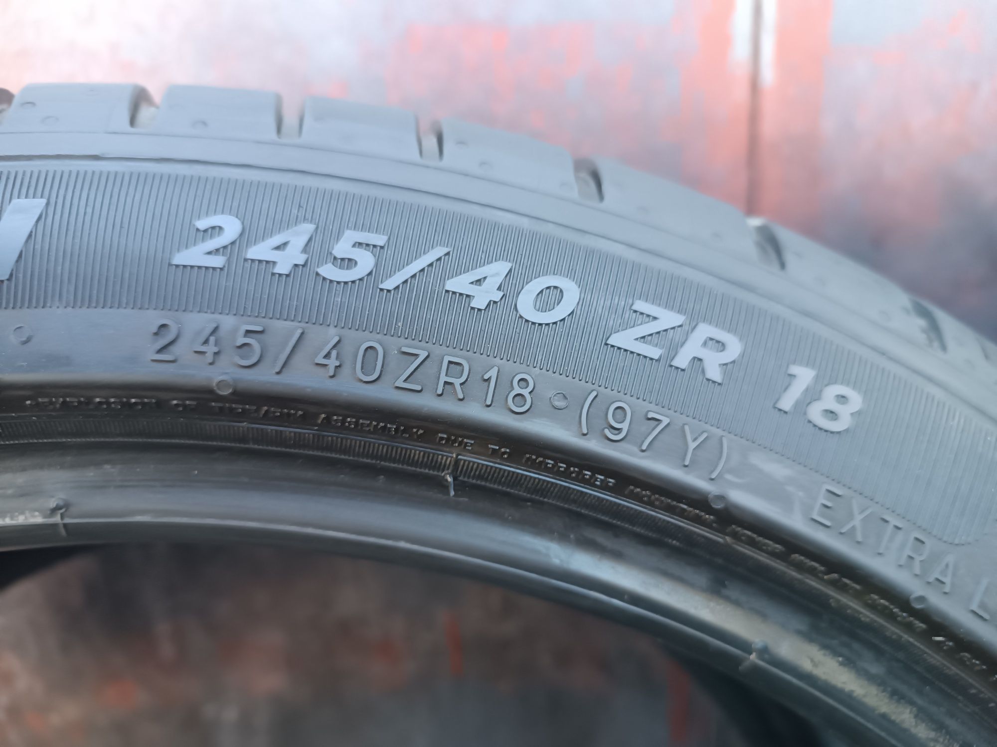 245/40/18 Michelin Дот 1225