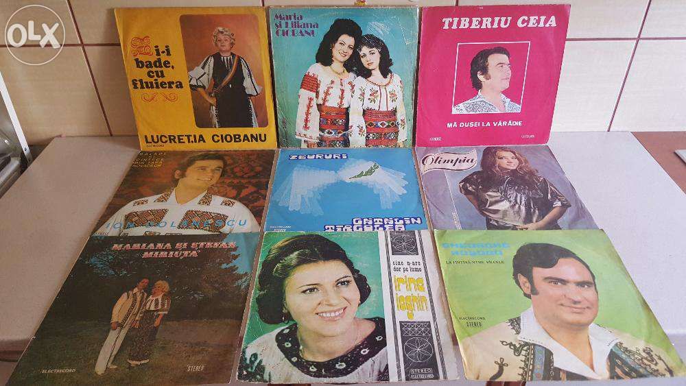 Colectie rara de Discuri pe Vinil Electrecord - legende ale muzicii