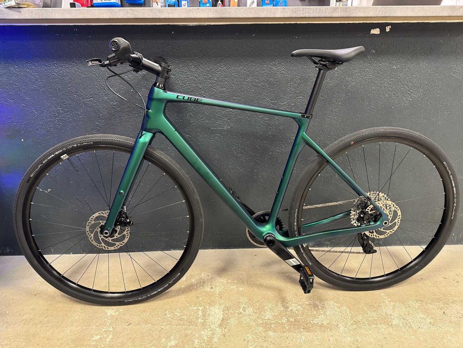 Bicicleta CUBE Nulane C:62 SLT Goblin Black 2025