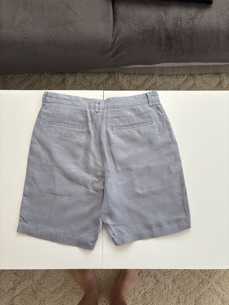 100% лен къси панталони Zara