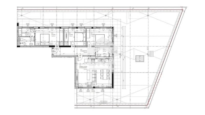 Продава се Четиристаен апартамент в София, Малинова долина - 146 кв.м за 1780 €/кв.м - Снимка #8