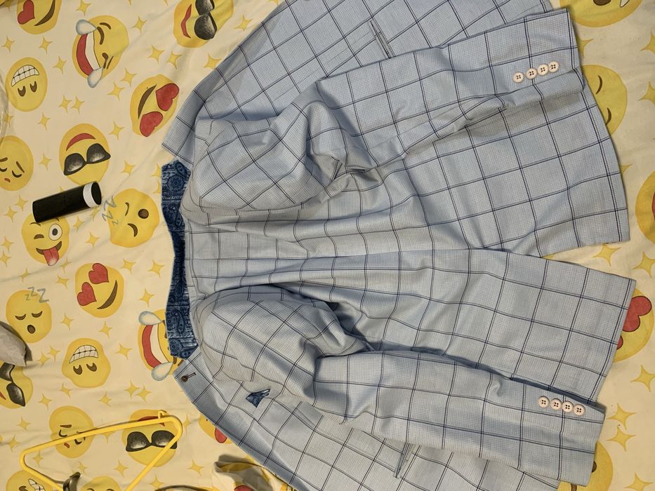 vand sacou albastru deschis