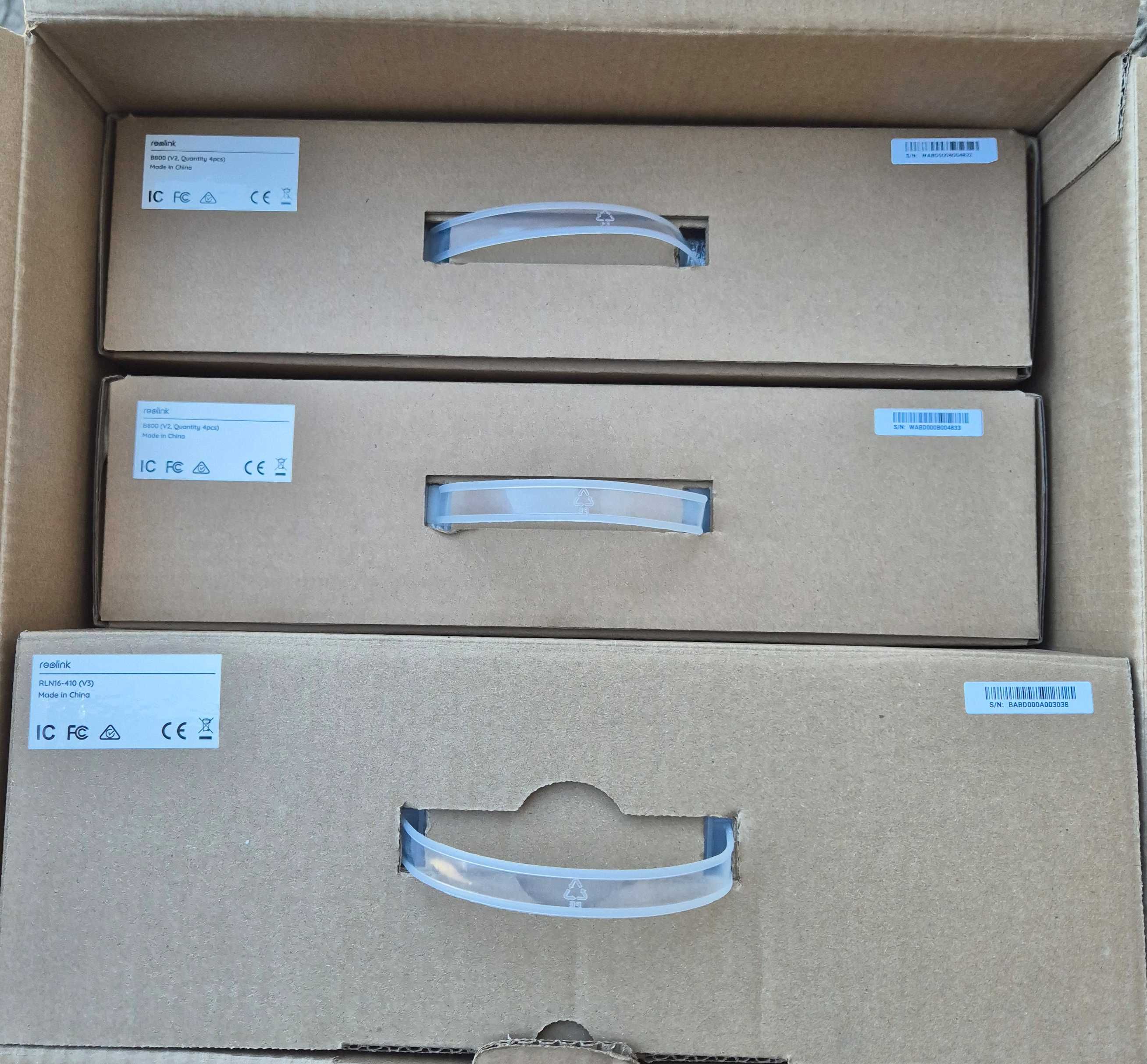 Reolink NVR RLN16 с 8бр. 4k PoE камери и 4Tb HDD