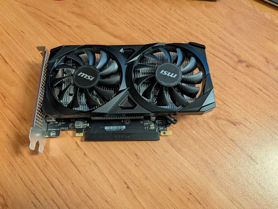 MSI GeForce RTX 3050 Ventus 2X 6GB GDDR6 – перфектно състояние