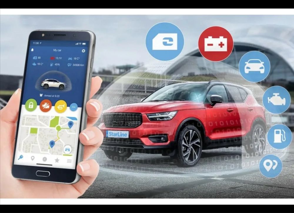 Установка автосигнализации