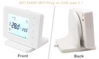 Termostat smart fara fir BEOK BOT306RF-WiFi-NR incalzire in pardoseala