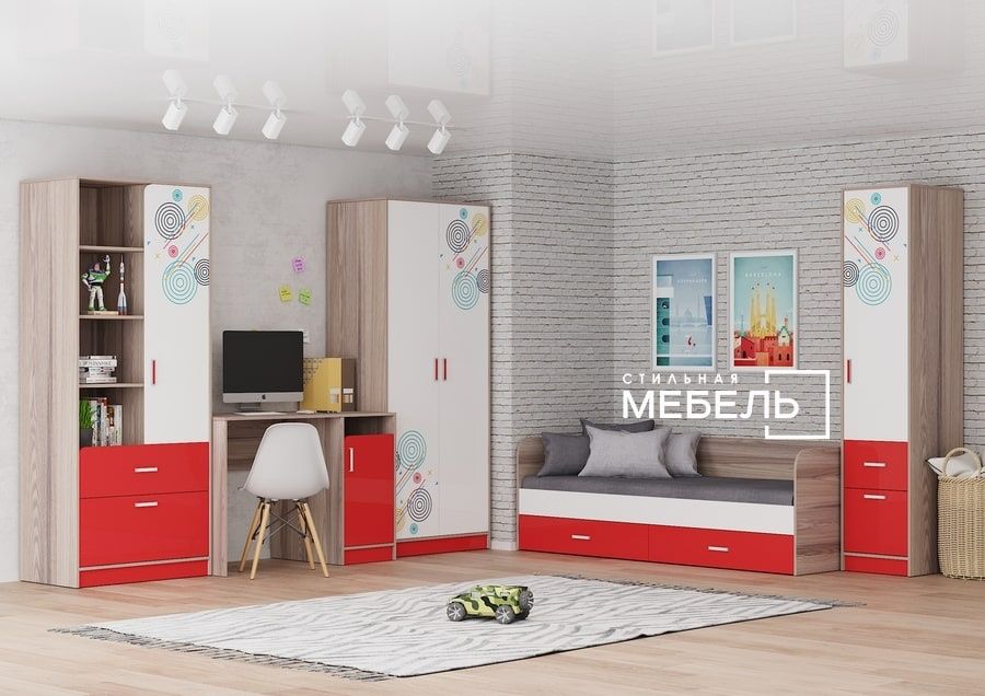 Детская модульная стенка производства Россия